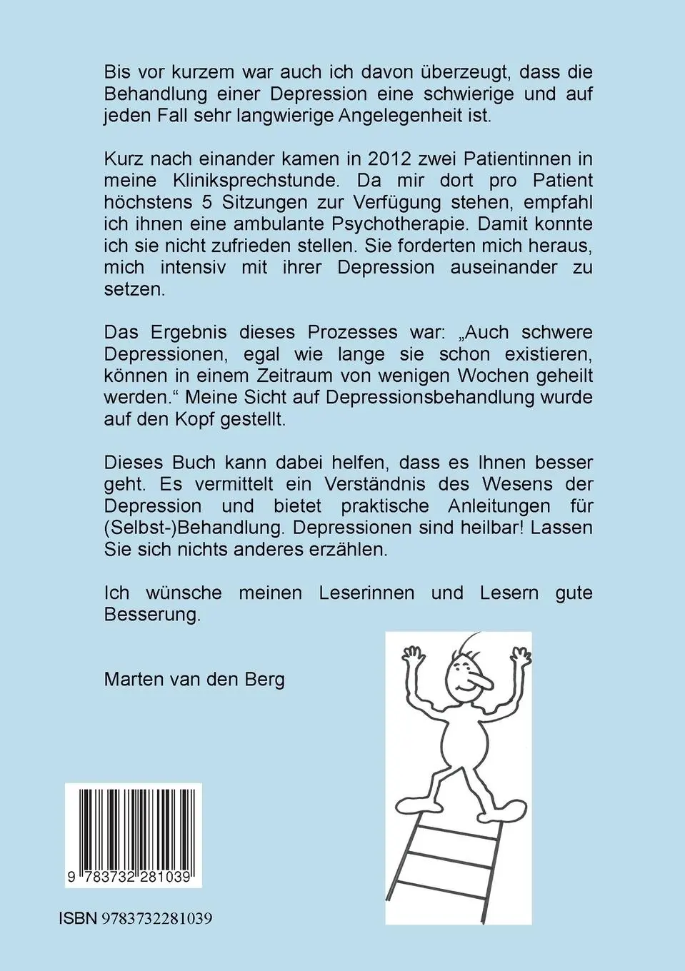 Rückseite: 9783732281039 | Depressionen | ... und Wege nach oben ... | Marten Van Den Berg | Buch