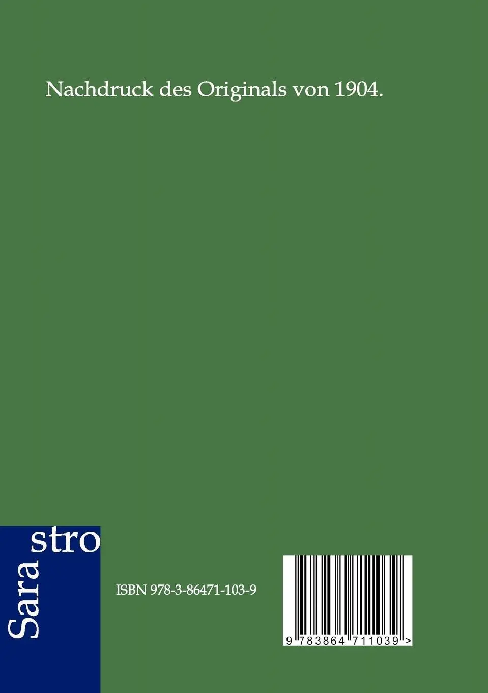 Rückseite: 9783864711039 | Handbuch zur Ausübung des Magnetismus, des Hypnotismus, der...