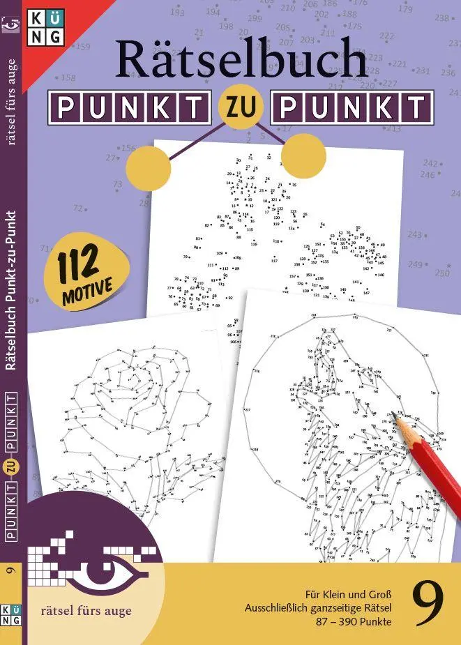 Cover: 9783907751039 | Rätselbuch Punkt zu Punkt 9 | Rätsel fürs Auge | Taschenbuch | Deutsch