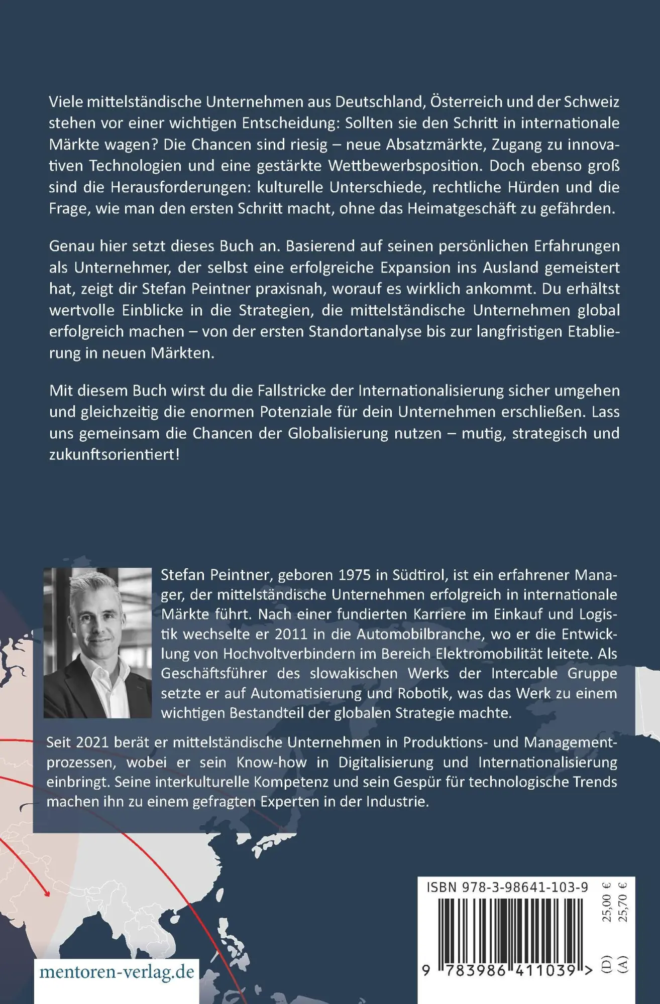 Rückseite: 9783986411039 | Go and grow global | Erfolgreiche Unternehmensgründung im Ausland
