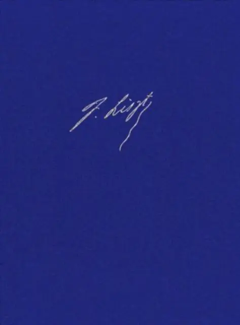 Cover: 9790080201039 | New Liszt Edition III/1 Hardback | Franz Liszt | Buch | Buch | 2023