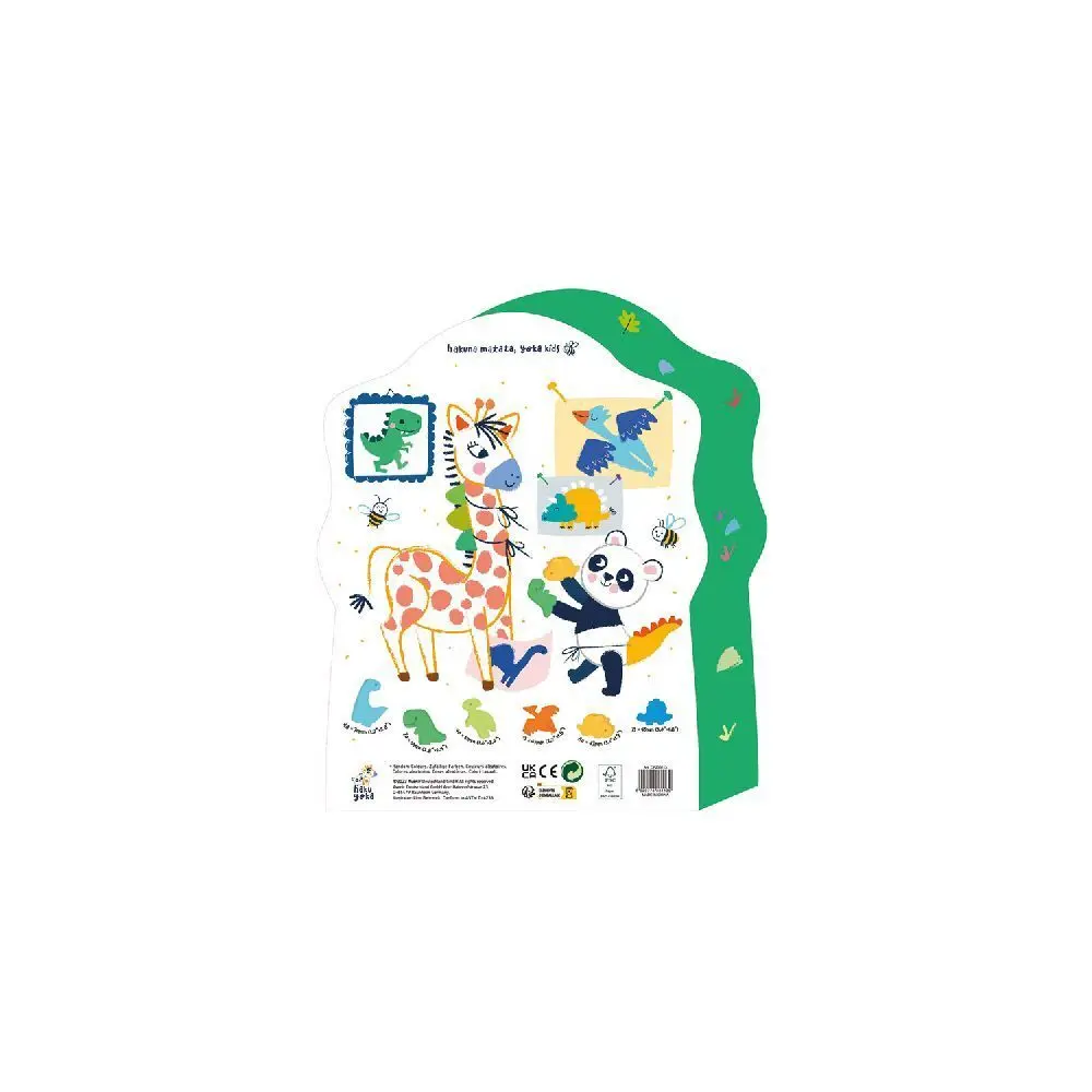 Bild: 6920773331139 | HAKUYOKA - Finger Wachsmalkreide Dino | 6303113 | 2024 | HAKUYOKA
