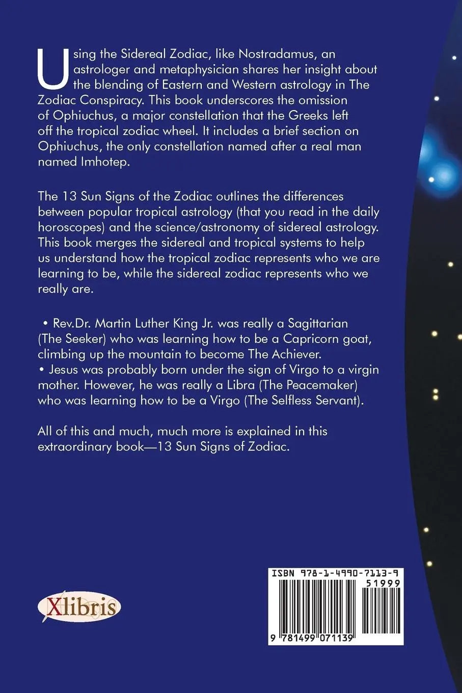 Rückseite: 9781499071139 | 13 Sun Signs of the Zodiac | a.k.a. the Zodiac Conspiracy | Wead