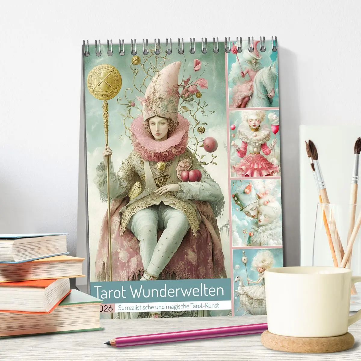 Bild: 9783457291139 | Tarot Wunderwelten. Surrealistische und magische Tarot-Kunst...