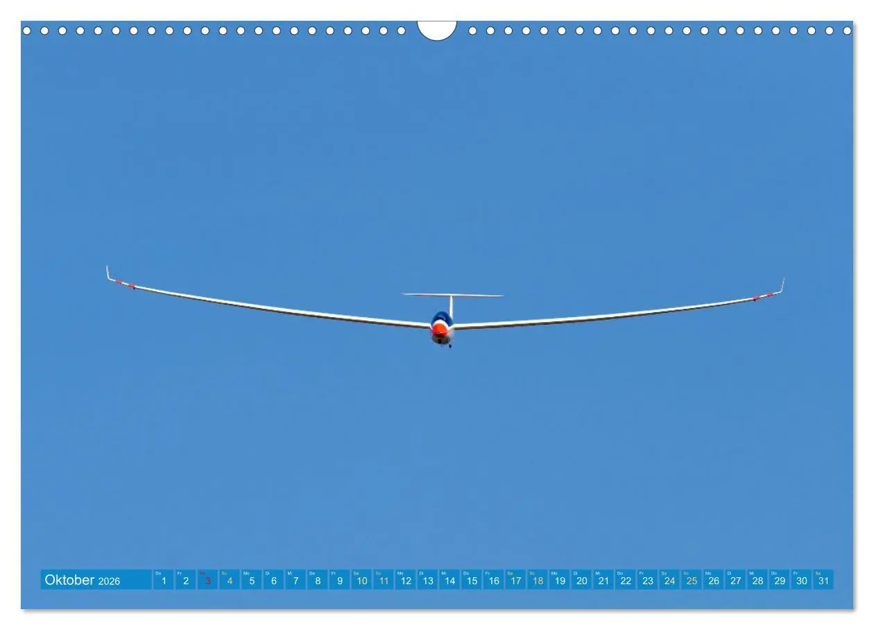 Bild: 9783457501139 | Meister in der Schwebe: Segelflugzeuge (Wandkalender 2026 DIN A3...
