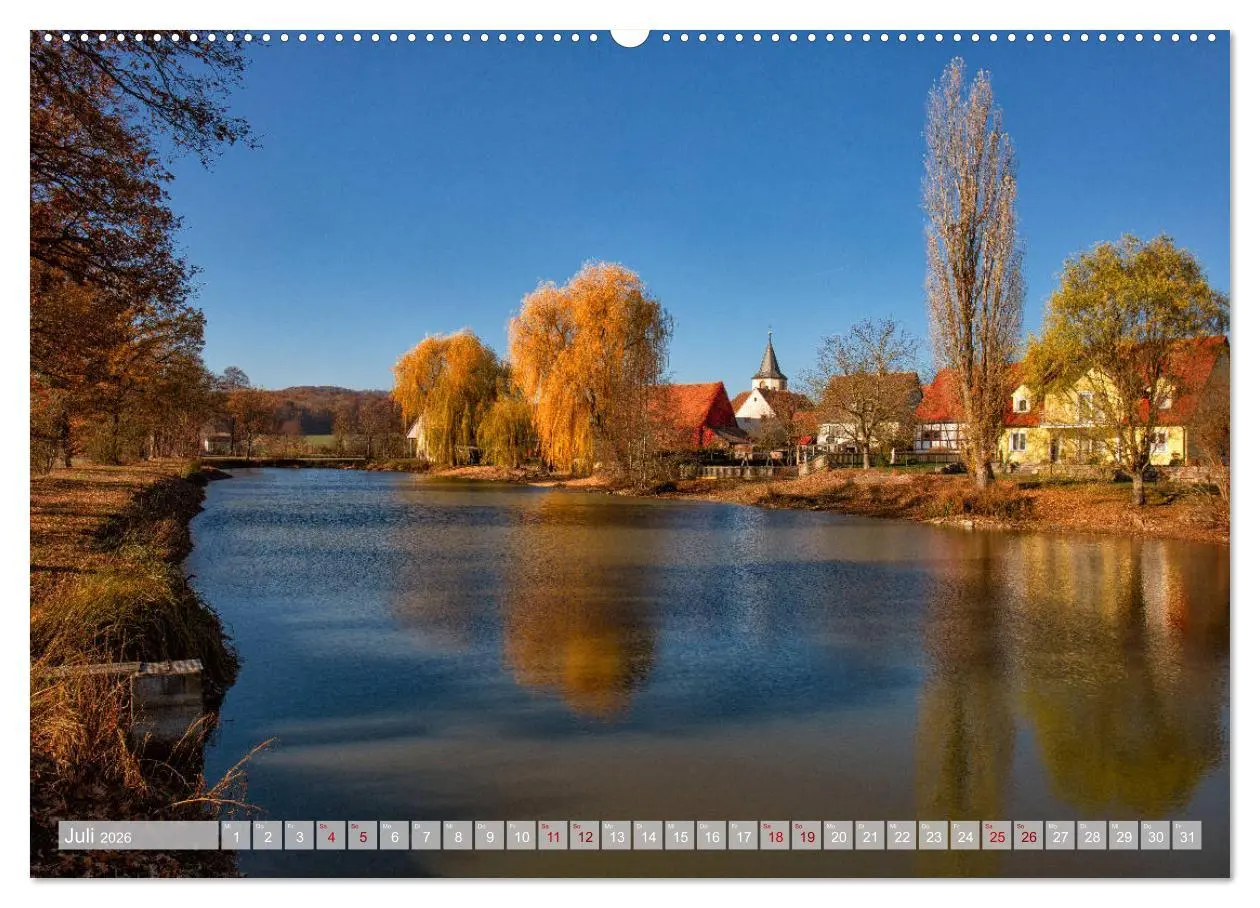 Bild: 9783457671139 | Ins Land der Franken fahren (hochwertiger Premium Wandkalender 2026...