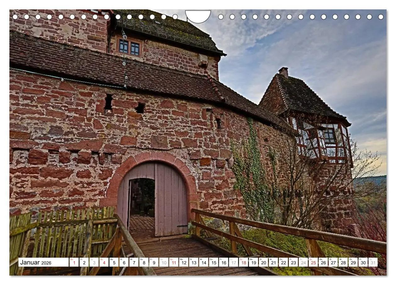Bild: 9783516141139 | Altensteig (Wandkalender 2026 DIN A4 quer), CALVENDO Monatskalender