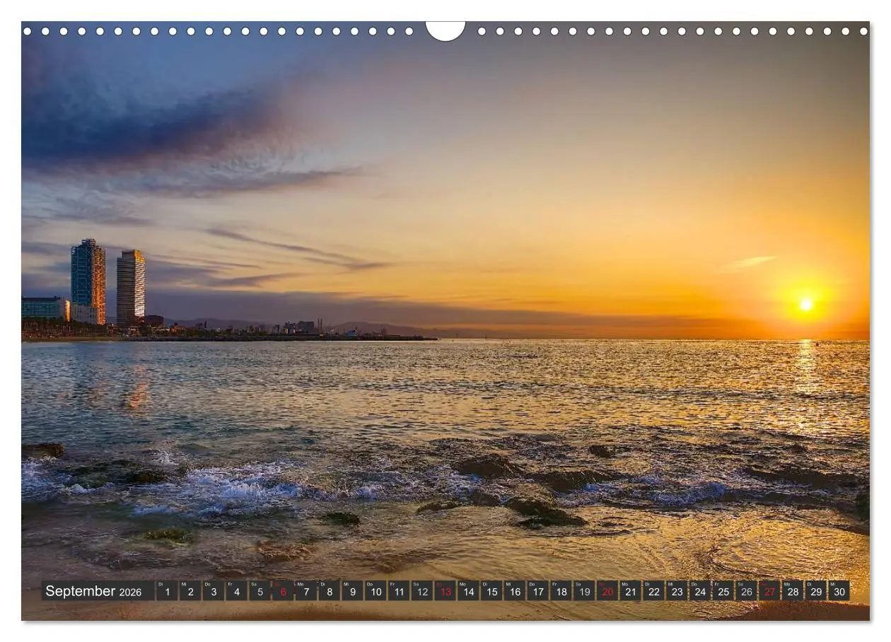 Bild: 9783516211139 | Metropole Barcelona (Wandkalender 2026 DIN A3 quer), CALVENDO...