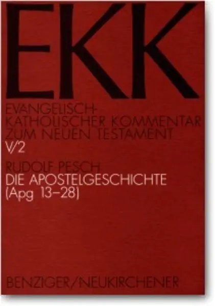 Cover: 9783545231139 | Evangelisch-Katholischer Kommentar zum Neuen Testament (EKK) / Die...