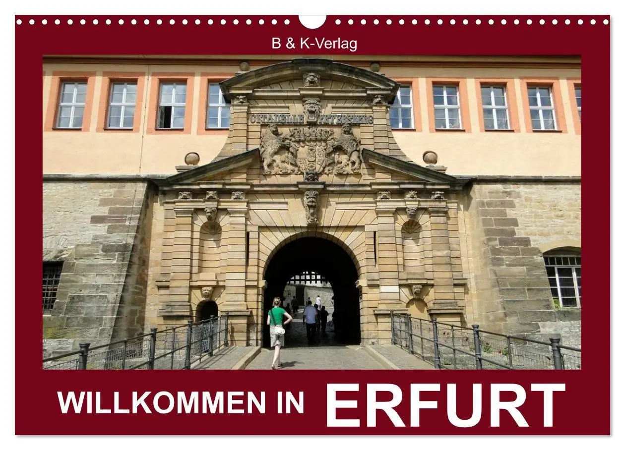 Cover: 9783594121139 | Willkommen in ERFURT (Wandkalender 2027 DIN A3 quer), CALVENDO...