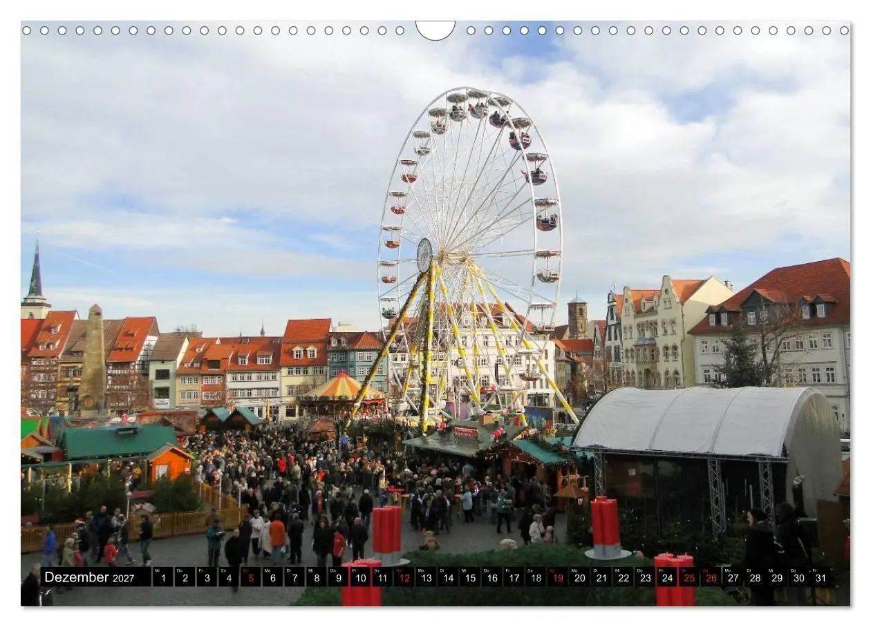 Bild: 9783594121139 | Willkommen in ERFURT (Wandkalender 2027 DIN A3 quer), CALVENDO...
