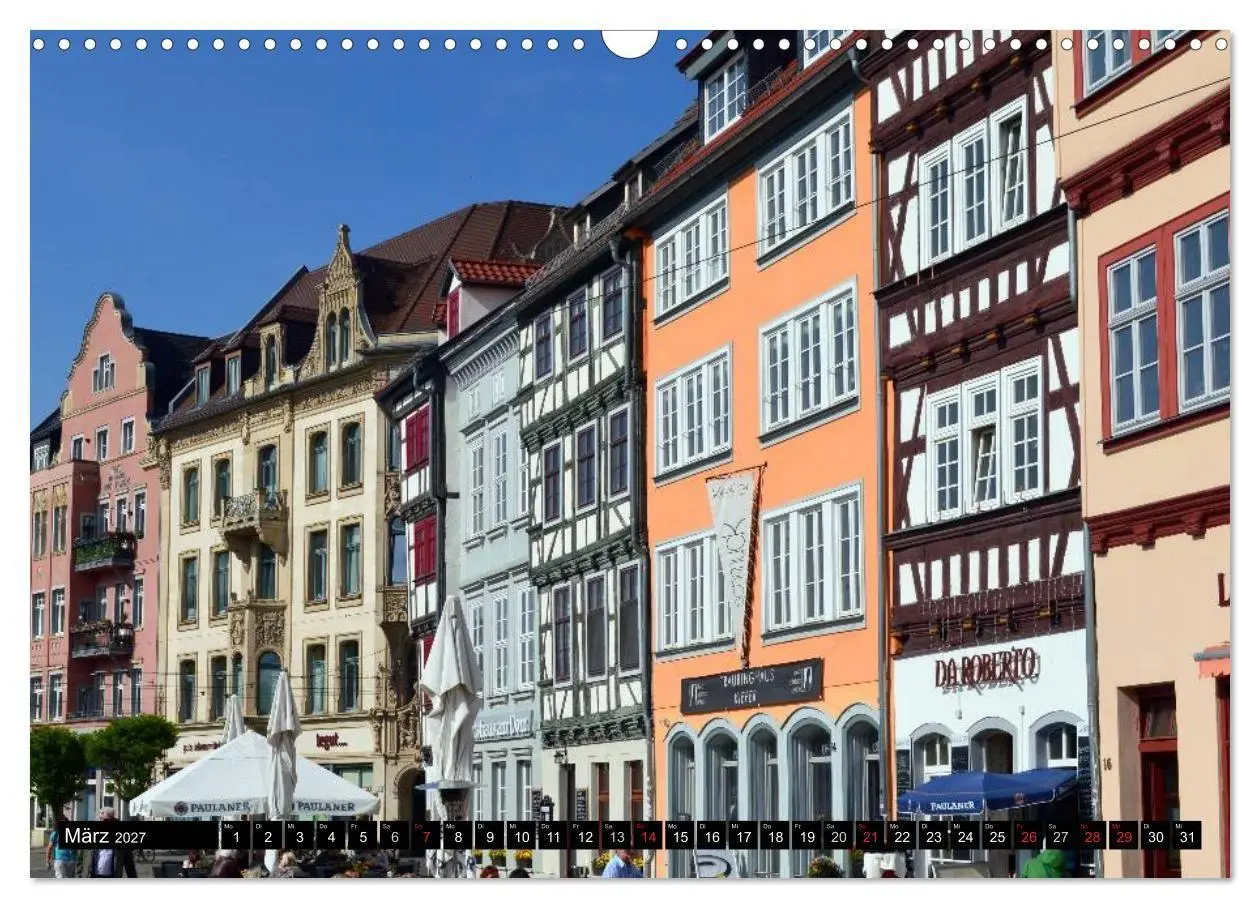Bild: 9783594121139 | Willkommen in ERFURT (Wandkalender 2027 DIN A3 quer), CALVENDO...