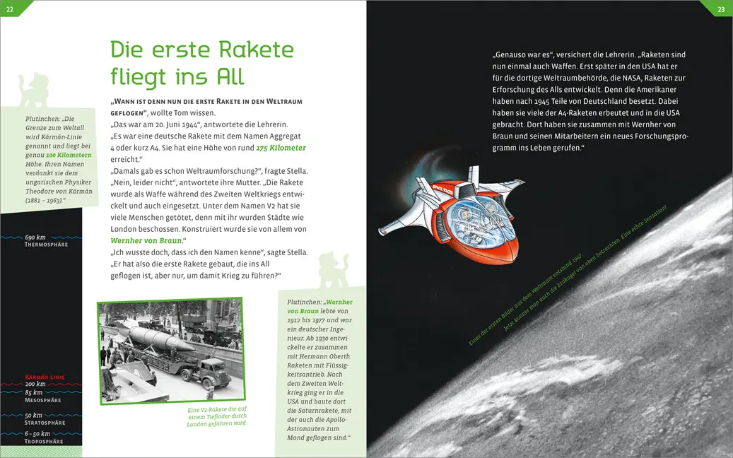 Bild: 9783788641139 | Der kleine Major Tom. Space School. Band 1. Abenteuer Raumfahrt | Buch