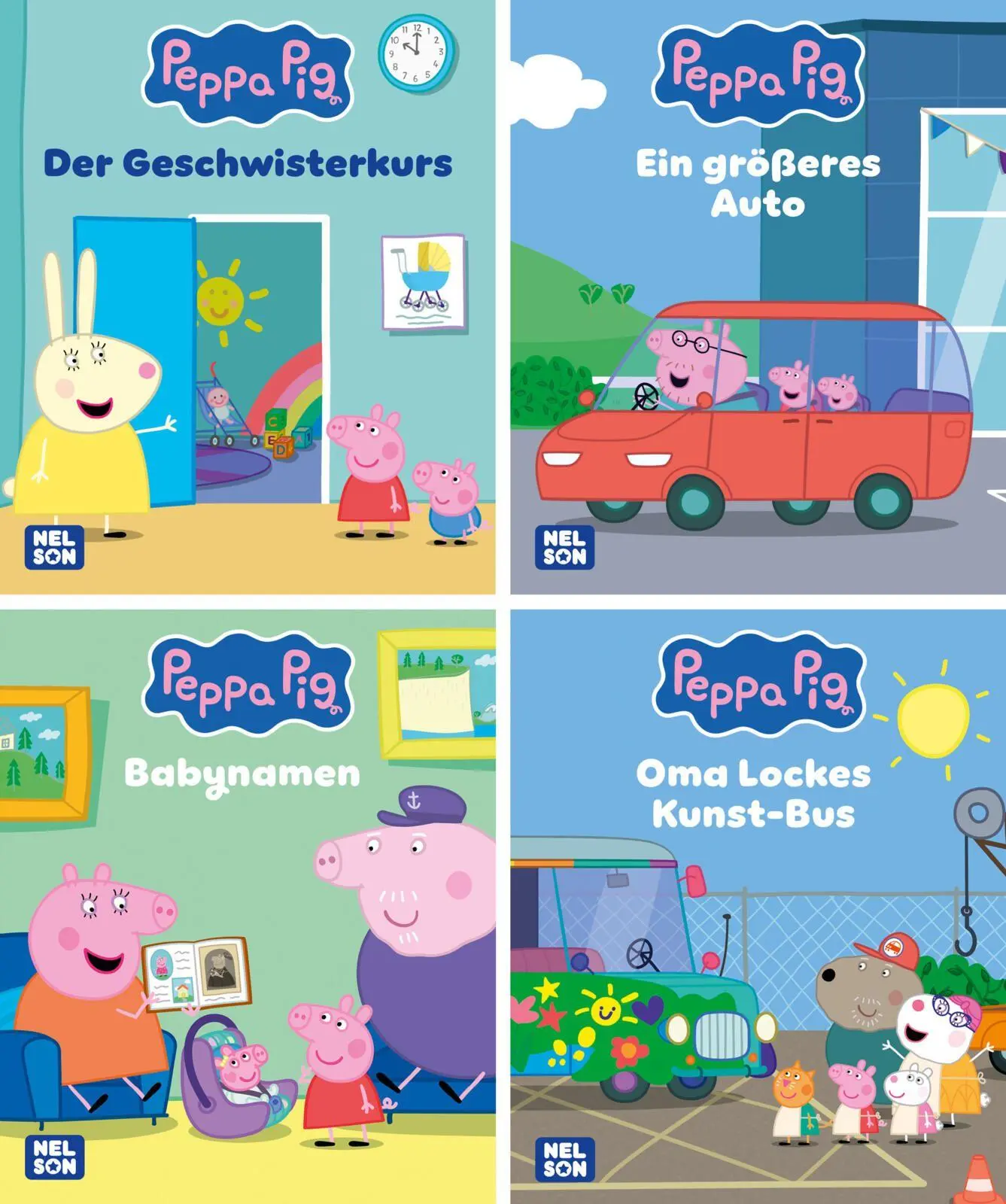Cover: 9783845131139 | Nelson Mini-Bücher: 4er Peppa Pig 37-40 | 4 Mini-Bücher im Set | Korda