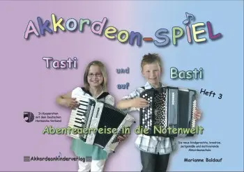Cover: 9783942771139 | Akkordeonspiel mit Basti und Tasti Band 3 für Akkordeon | Baldauf