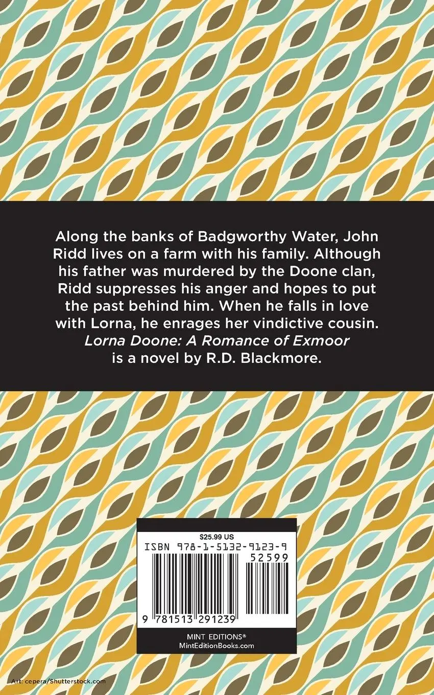 Rückseite: 9781513291239 | Lorna Doone | A Romance of Exmoor | Richard Doddridge Blackmore | Buch