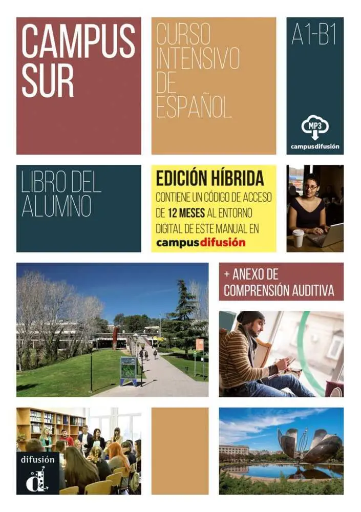 Cover: 9783125151239 | Campus Sur A1-B1 - Edición híbrida | Taschenbuch | 304 S. | Deutsch