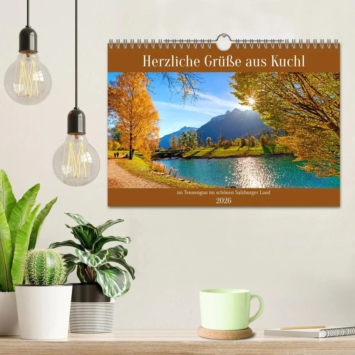 Bild: 9783457281239 | Herzliche Grüße aus Kuchl (Wandkalender 2026 DIN A4 quer), CALVENDO...