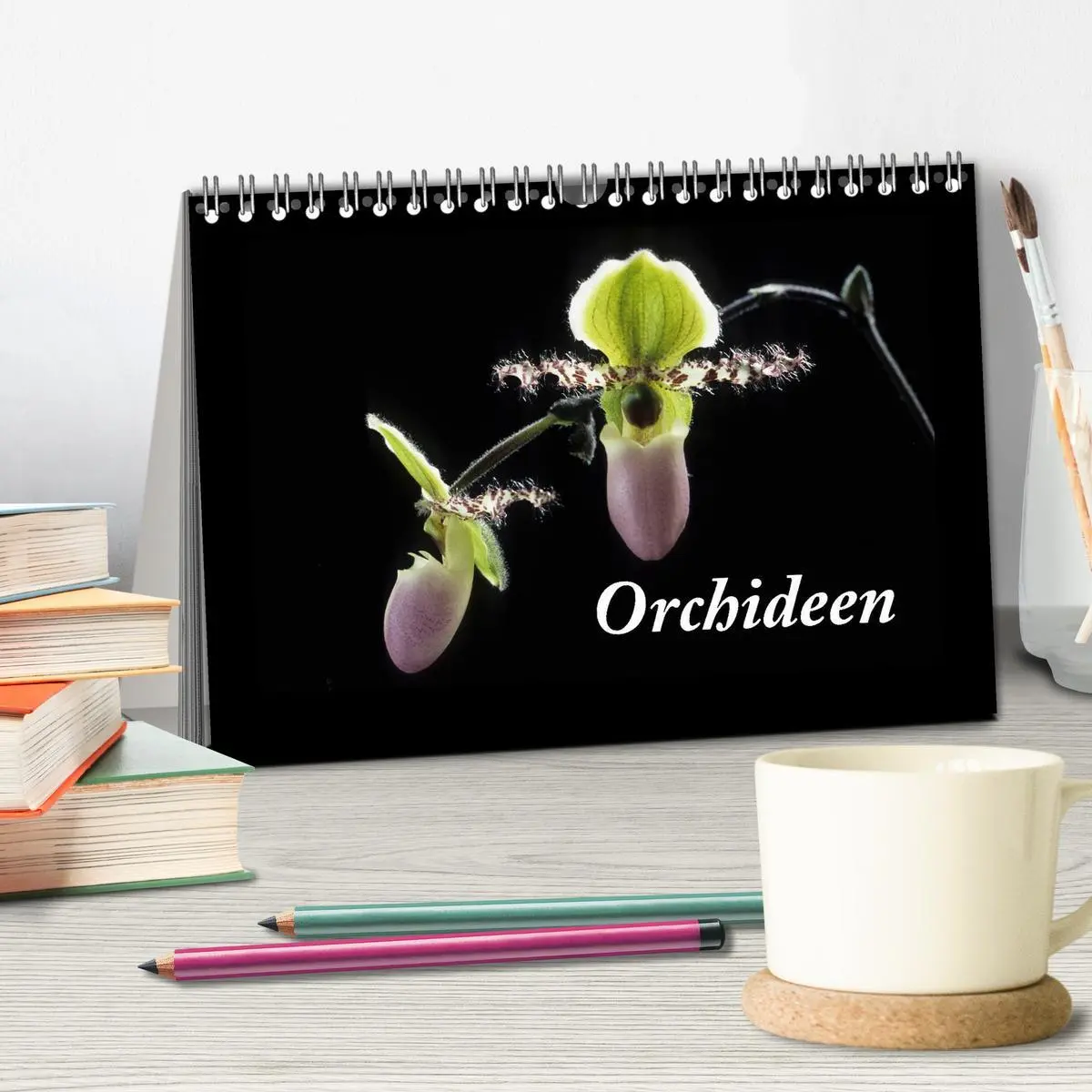 Bild: 9783516201239 | Orchideen 2026 (Tischkalender 2026 DIN A5 quer), CALVENDO...
