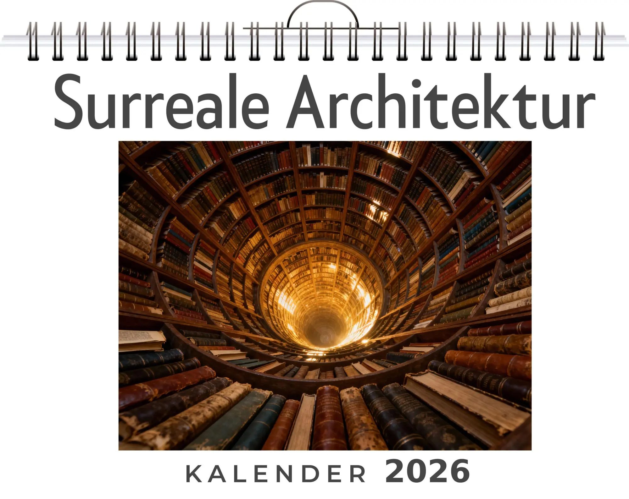 Cover: 9783695331239 | Surreale Architektur | Mia Lang | Kalender | Deutsch | 2026 | FlipFlop