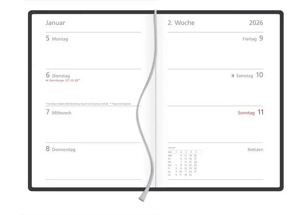 Bild: 9783731891239 | Timer Soft Touch nachtblau 2026 | Verlag Korsch | Buch | 128 S. | 2026
