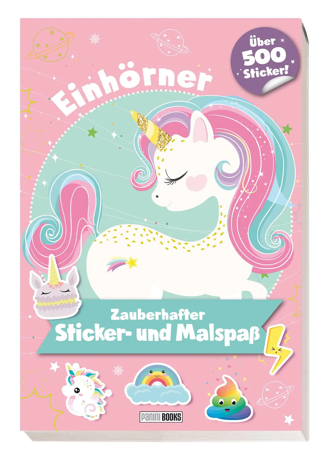 Cover: 9783833241239 | Einhörner: Zauberhafter Sticker- und Malspaß | über 500 Sticker!