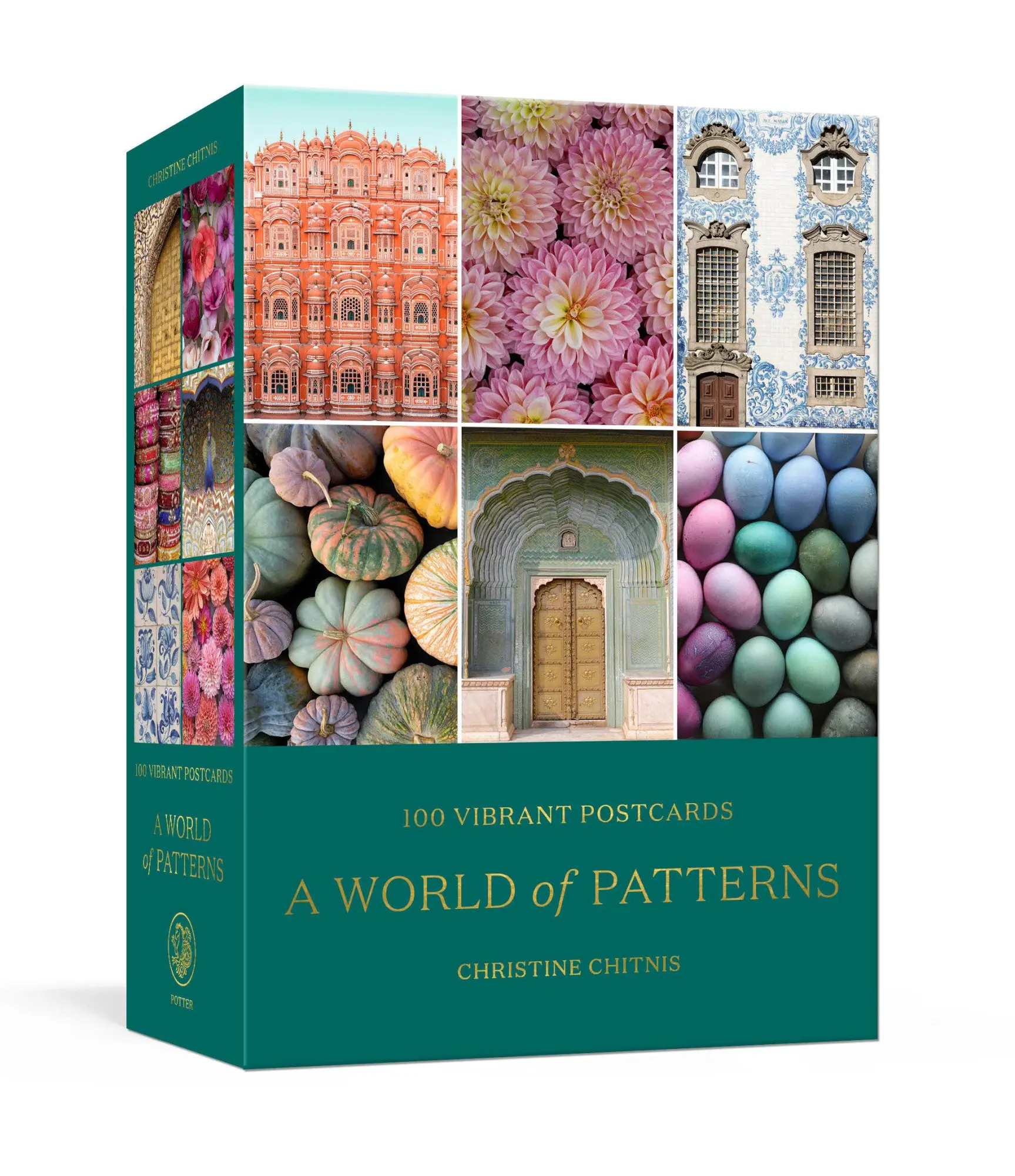 Cover: 9780593581339 | A World of Patterns | 100 Vibrant Postcards | Christine Chitnis | 2025