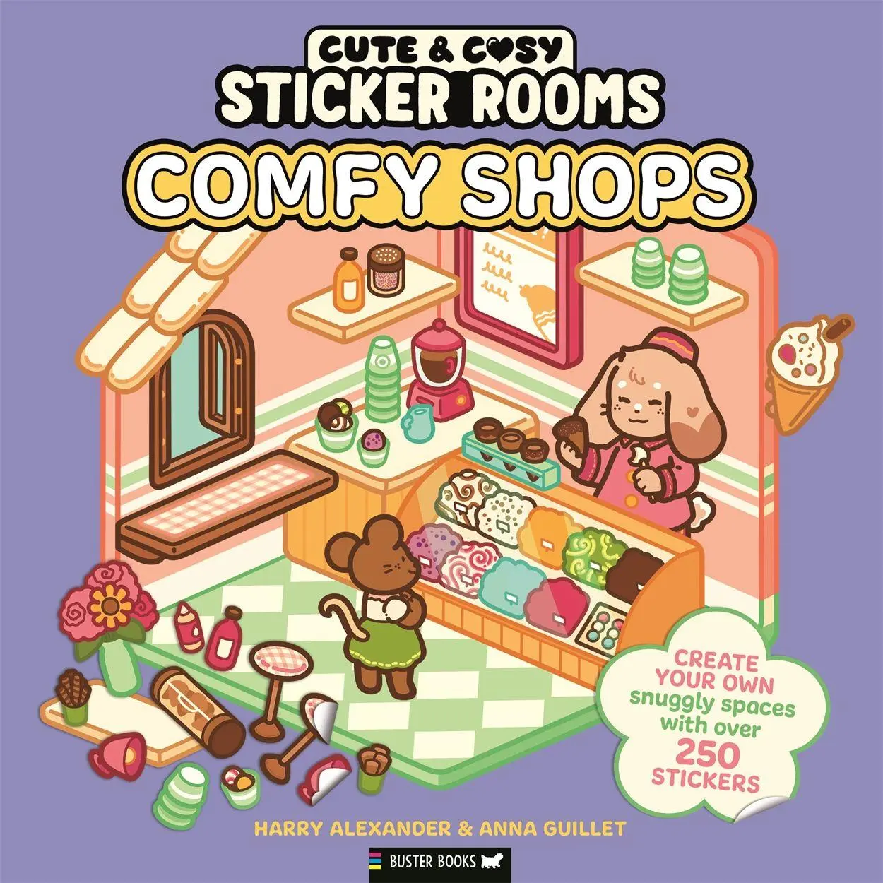 Cover: 9781837251339 | Sticker Rooms: Comfy Shops | Harry Alexander (u. a.) | Taschenbuch