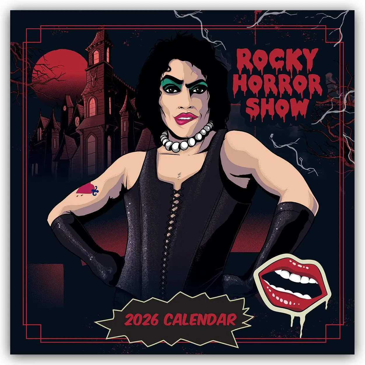 Cover: 9783803531339 | Rocky Horror Show 2026 - Wandkalender | Kalender | Wall-Kalender