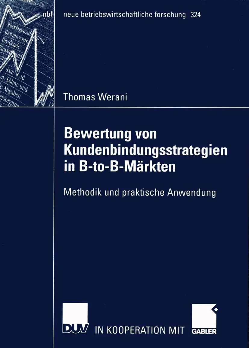 Cover: 9783824491339 | Bewertung von Kundenbindungsstrategien in B-to-B-Märkten | Werani