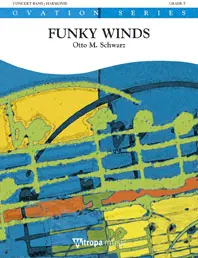 Cover: 9790035031339 | Funky Winds | Otto M. Schwarz | Ovation Series | Partitur + Stimmen