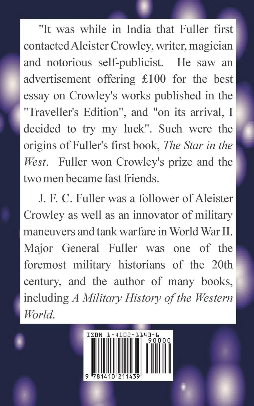 Rückseite: 9781410211439 | The Star in the West | J F C Fuller | Taschenbuch | Englisch | 2004