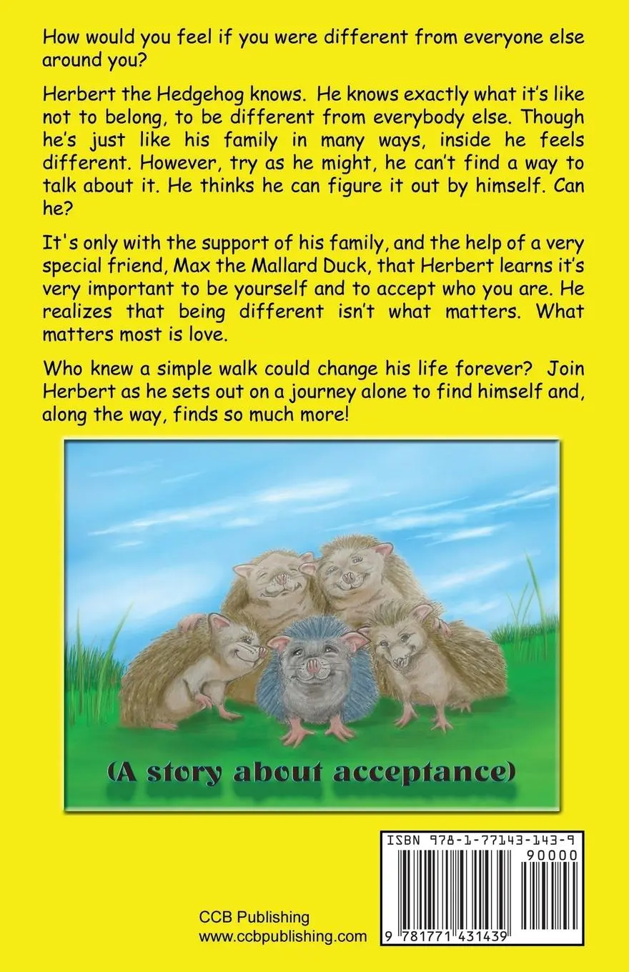 Rückseite: 9781771431439 | Herbert the Hedgehog | Lynn E. Mueller (u. a.) | Taschenbuch | 2014