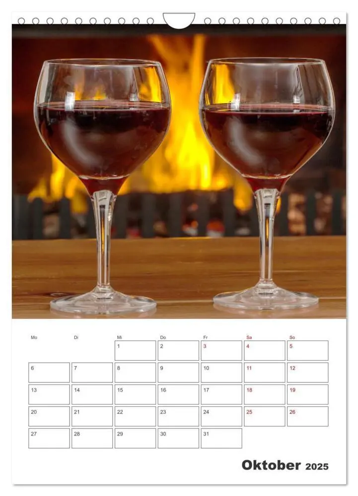 Bild: 9783435931439 | Weinkalender - für Kenner und Genießer (Wandkalender 2025 DIN A4...