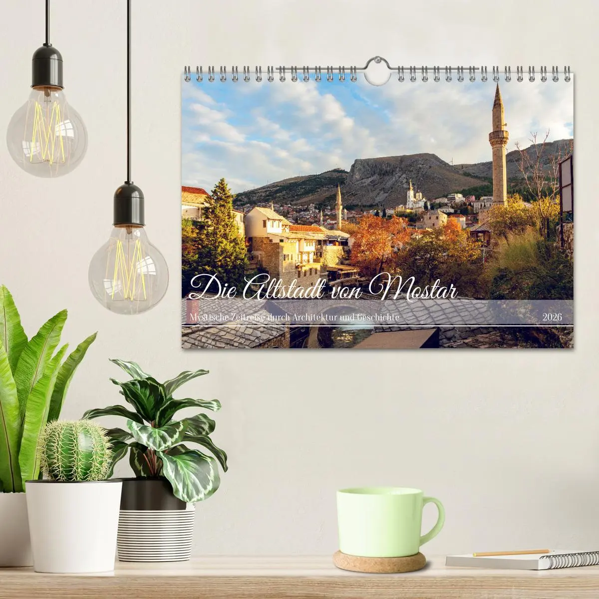 Bild: 9783457331439 | Die Altstadt von Mostar (Wandkalender 2026 DIN A4 quer), CALVENDO...