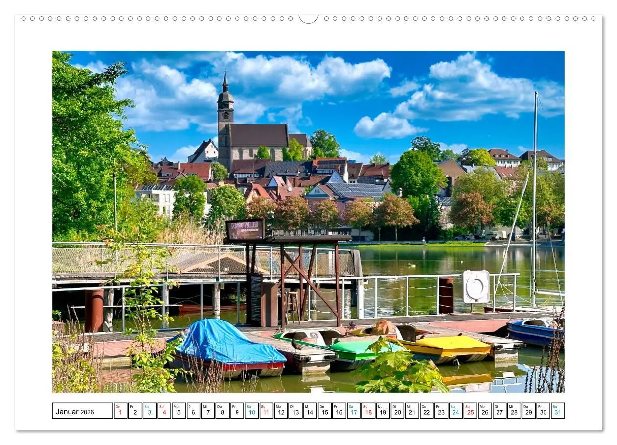 Bild: 9783457401439 | Böblingen und Schönbuch (hochwertiger Premium Wandkalender 2026 DIN...