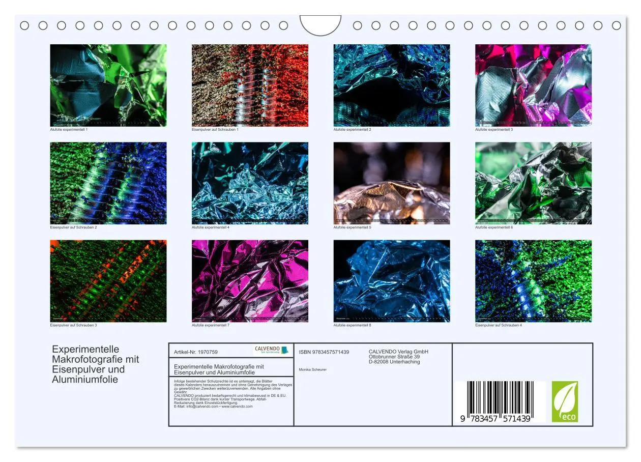 Bild: 9783457571439 | Experimentelle Makrofotografie mit Eisenpulver und Aluminiumfolie...