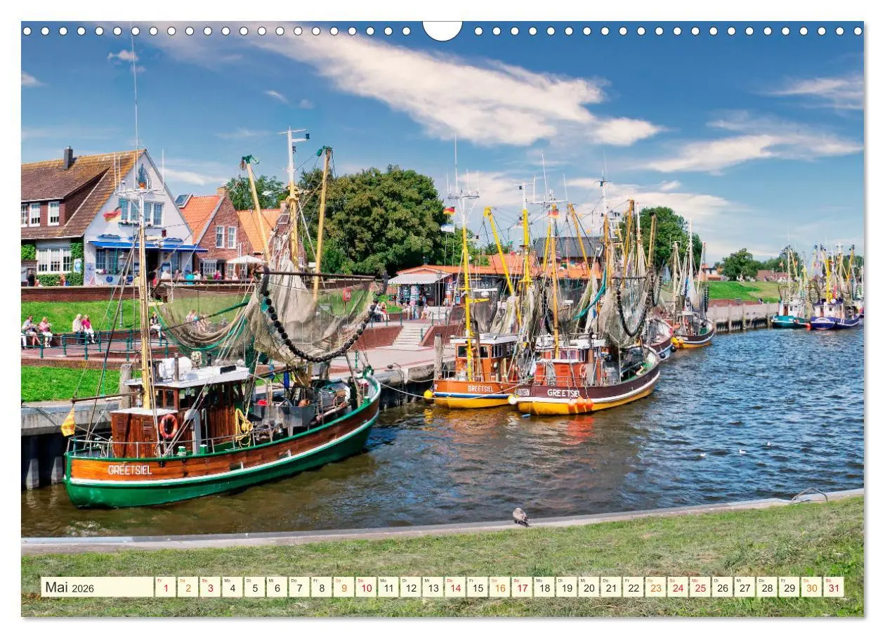 Bild: 9783457641439 | Geliebte Nordsee (Wandkalender 2026 DIN A3 quer), CALVENDO...