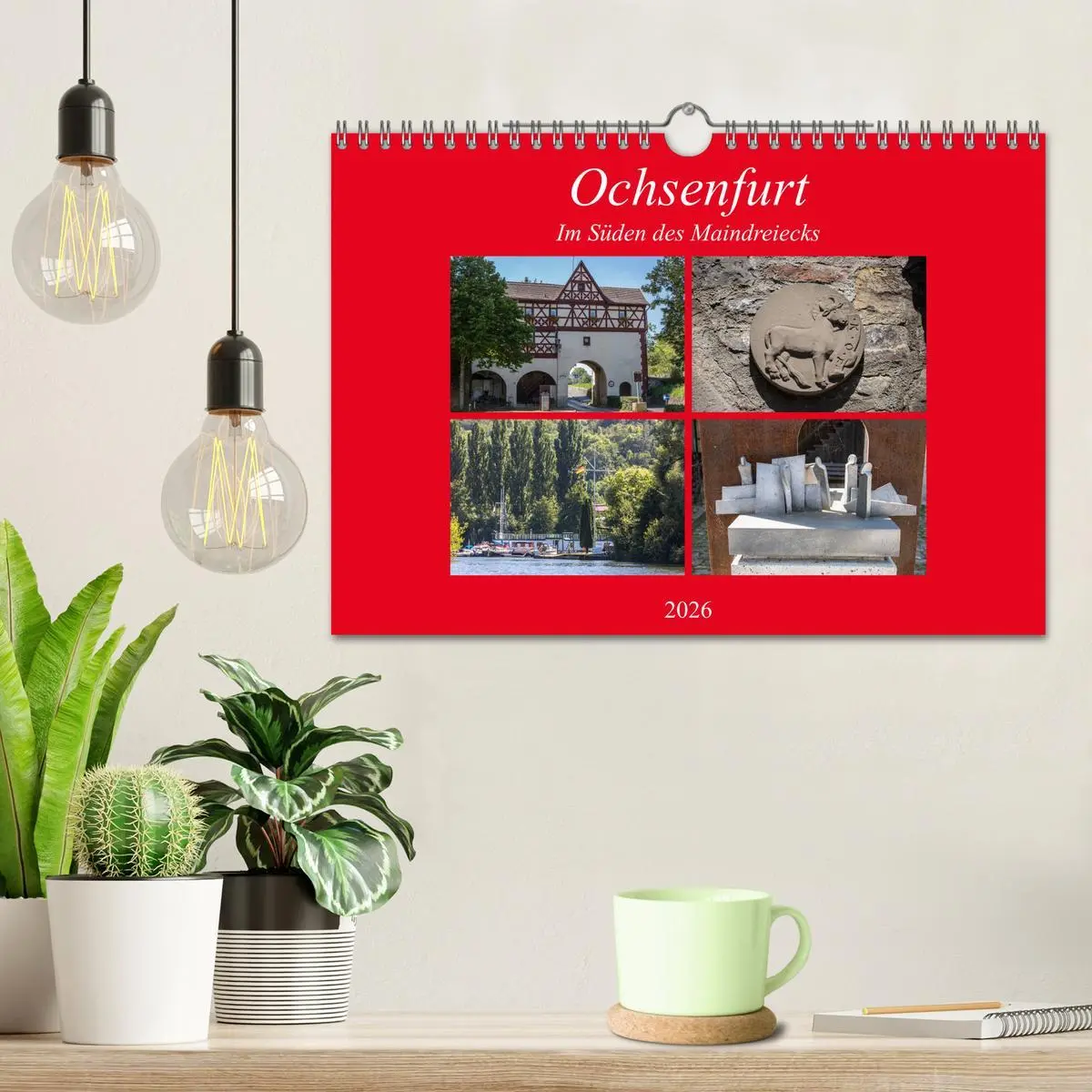 Bild: 9783457951439 | Ochsenfurt im Süden des Maindreiecks (Wandkalender 2026 DIN A4...