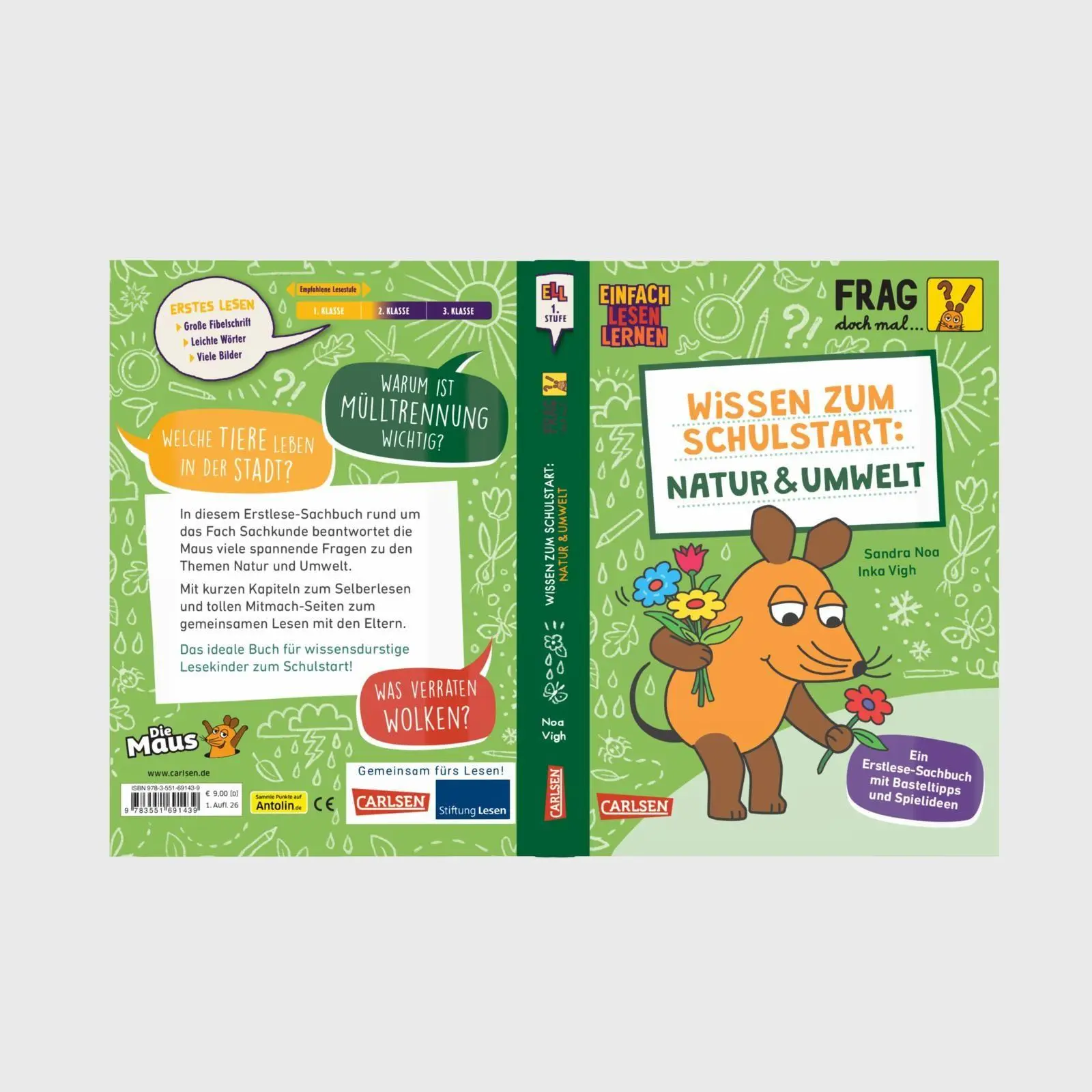 Bild: 9783551691439 | Frag doch mal ... die Maus: Wissen zum Schulstart: Natur und Umwelt