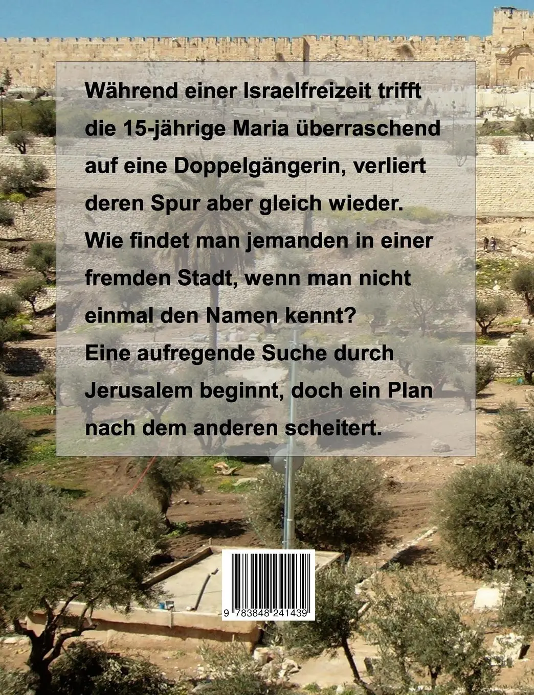 Rückseite: 9783848241439 | Die drei Ringe - Teil 1 | Planlos in Jerusalem | Elke Stolzenburg