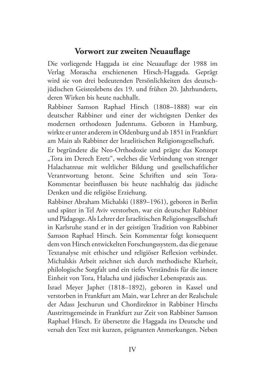Bild: 9783907401439 | Hirsch-Haggada | Abraham Michalski (u. a.) | Buch | 167 S. | Deutsch