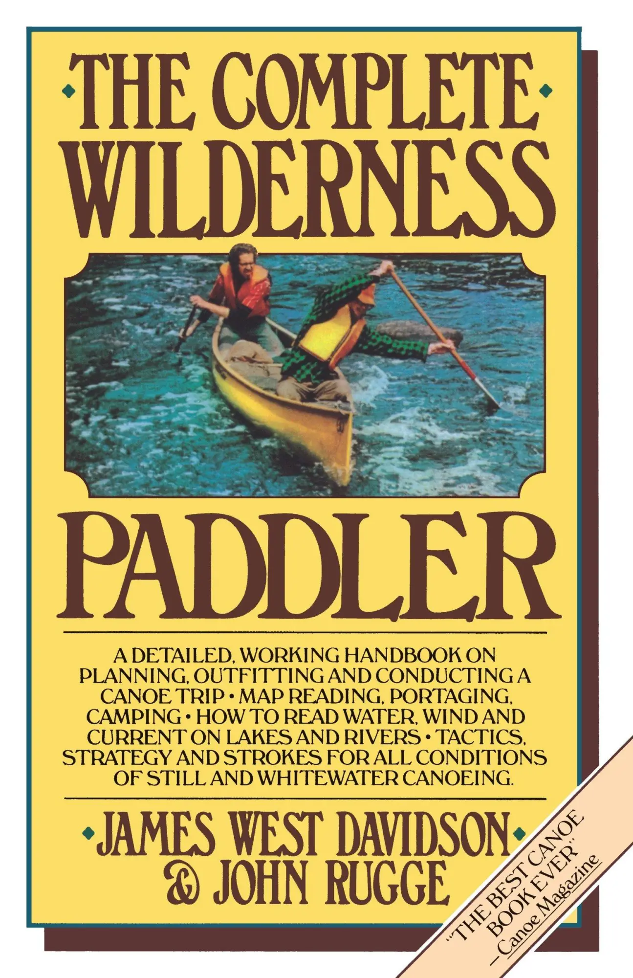Cover: 9780394711539 | The Complete Wilderness Paddler | James West Davidson (u. a.) | Buch
