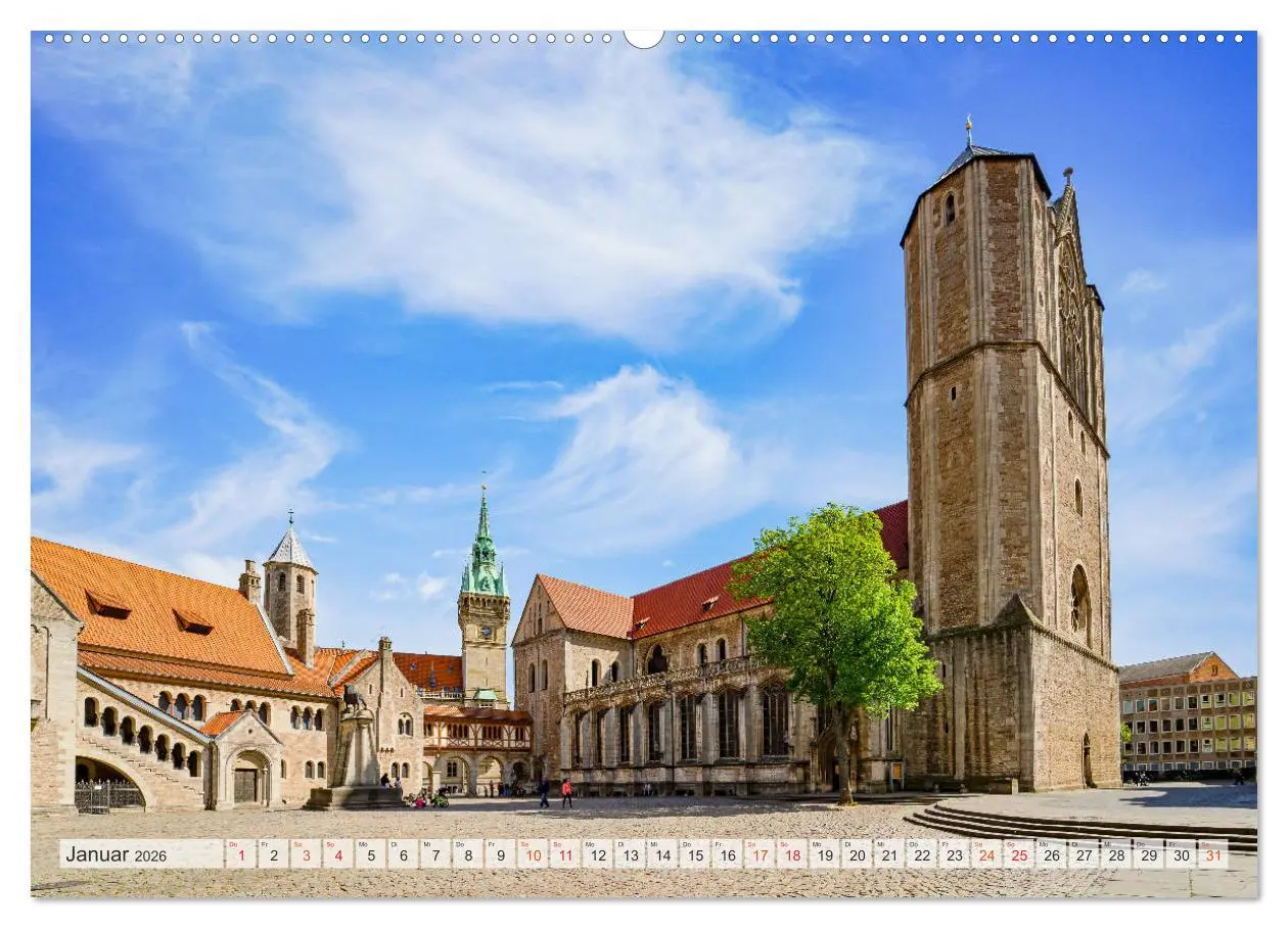 Bild: 9783457701539 | Braunschweig Impressionen (Wandkalender 2026 DIN A2 quer), CALVENDO...