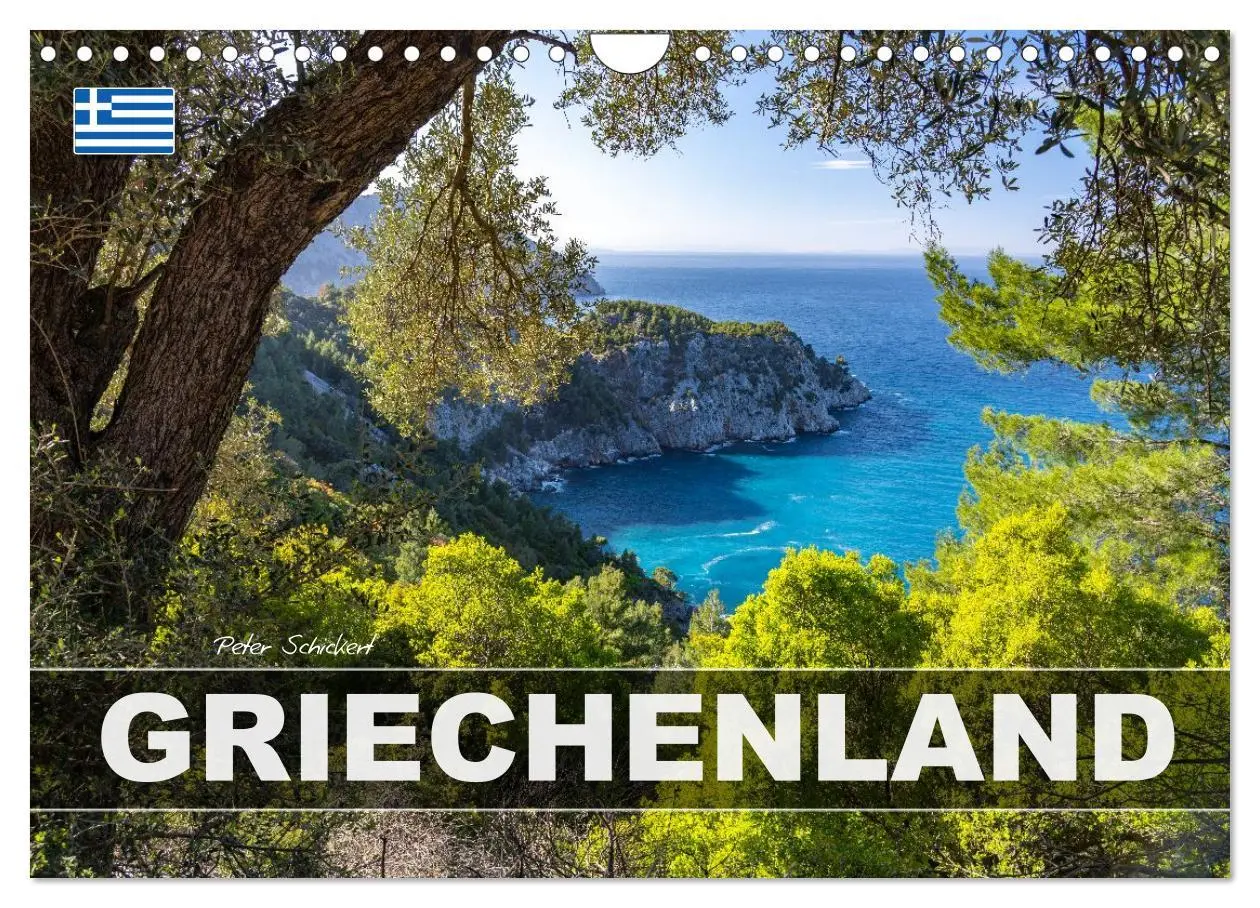 Cover: 9783457941539 | Griechenland (Wandkalender 2026 DIN A4 quer), CALVENDO Monatskalender