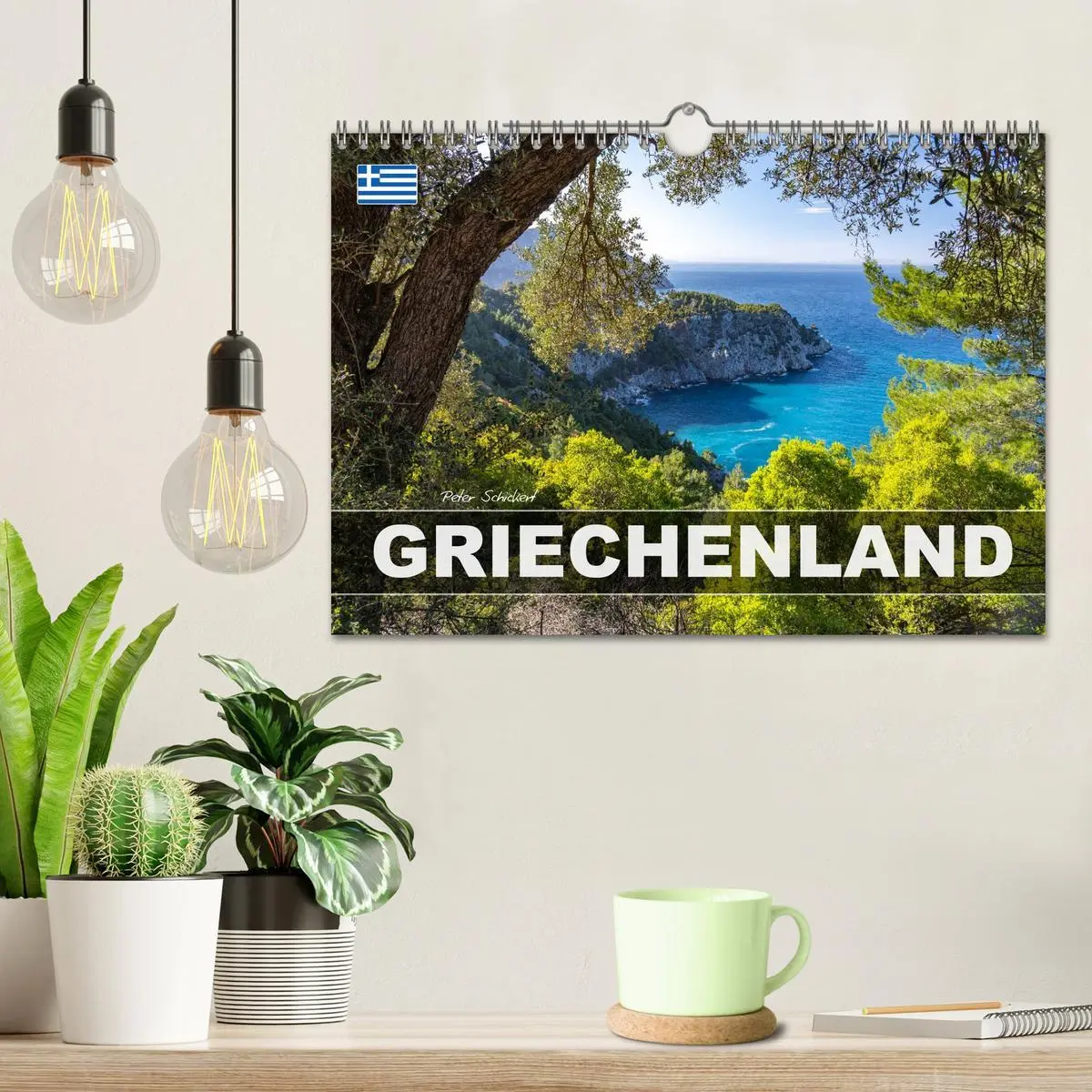 Bild: 9783457941539 | Griechenland (Wandkalender 2026 DIN A4 quer), CALVENDO Monatskalender