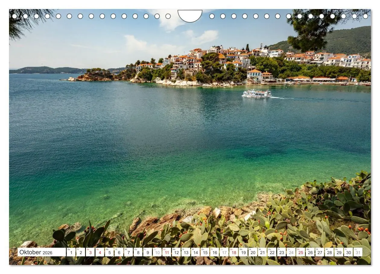 Bild: 9783457941539 | Griechenland (Wandkalender 2026 DIN A4 quer), CALVENDO Monatskalender
