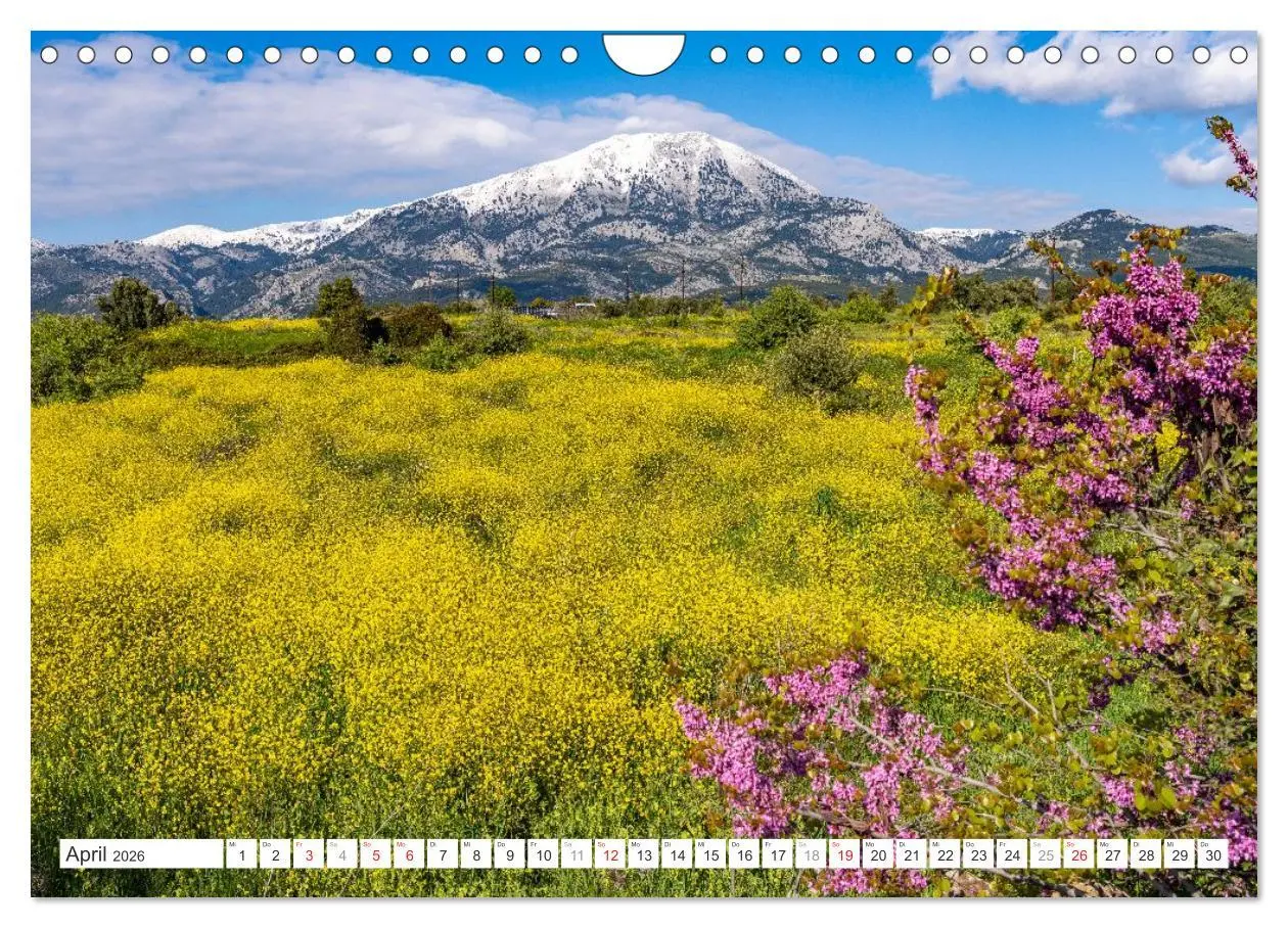 Bild: 9783457941539 | Griechenland (Wandkalender 2026 DIN A4 quer), CALVENDO Monatskalender