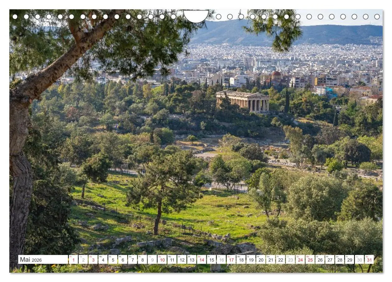 Bild: 9783457941539 | Griechenland (Wandkalender 2026 DIN A4 quer), CALVENDO Monatskalender