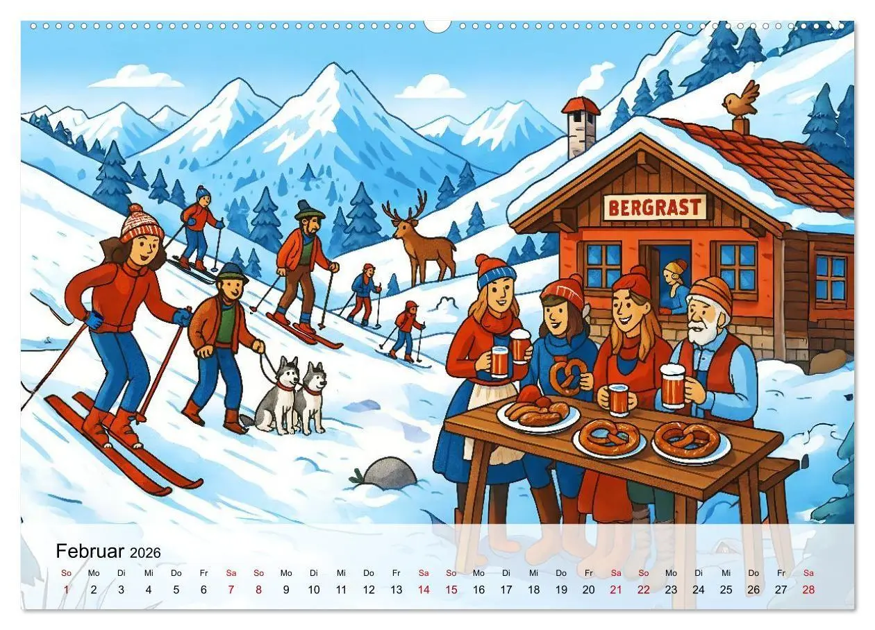 Bild: 9783516651539 | Bayrische Wimmelbilder - Wo Heimat lebendig wird (Wandkalender 2026...